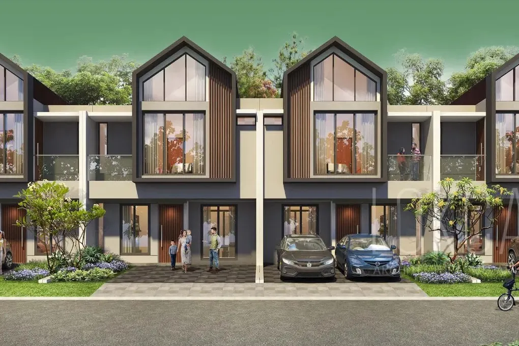 Gambar Tampak Depan Kebayoran Harmony Nordic